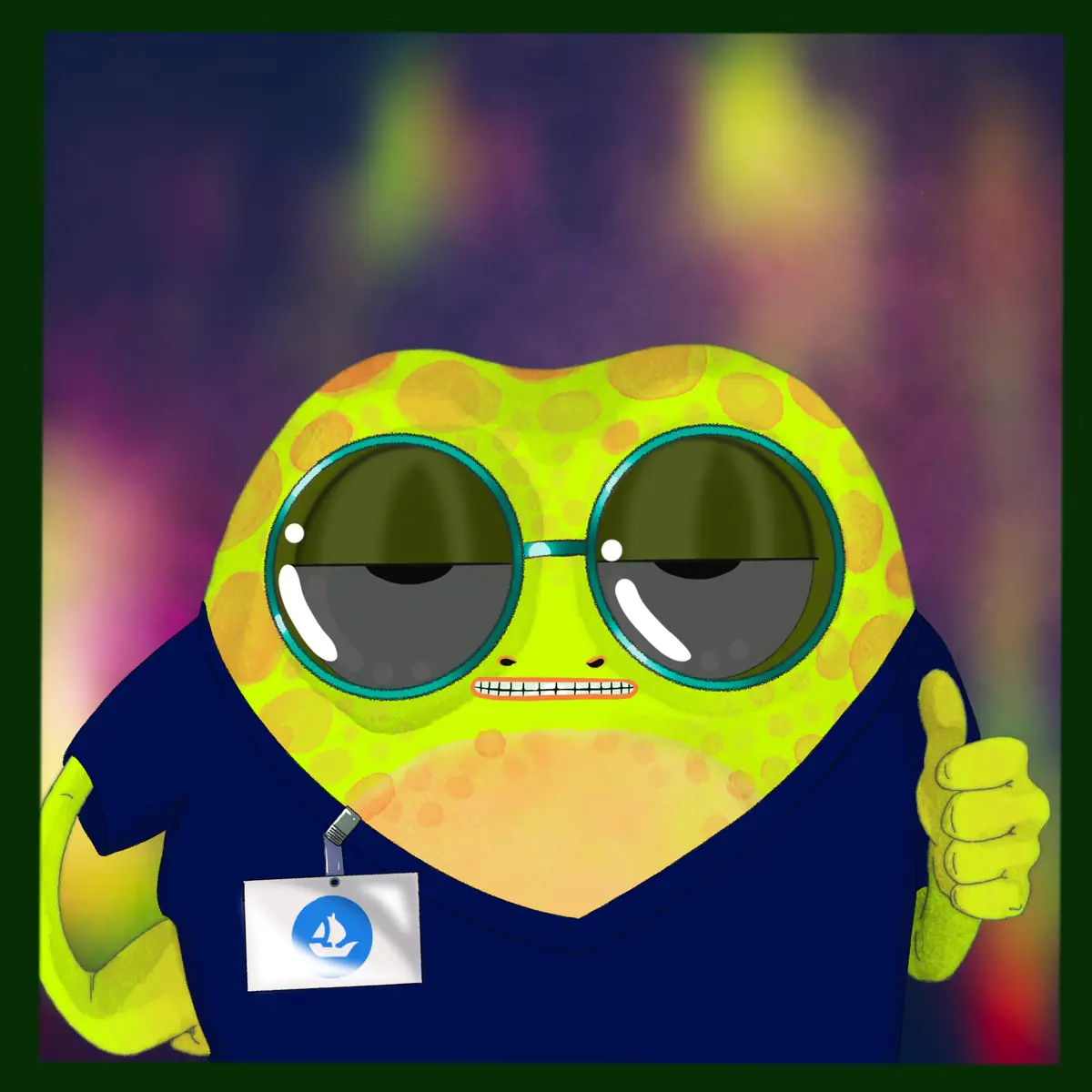 Gribble Buttonwatch, Froghood token 1081