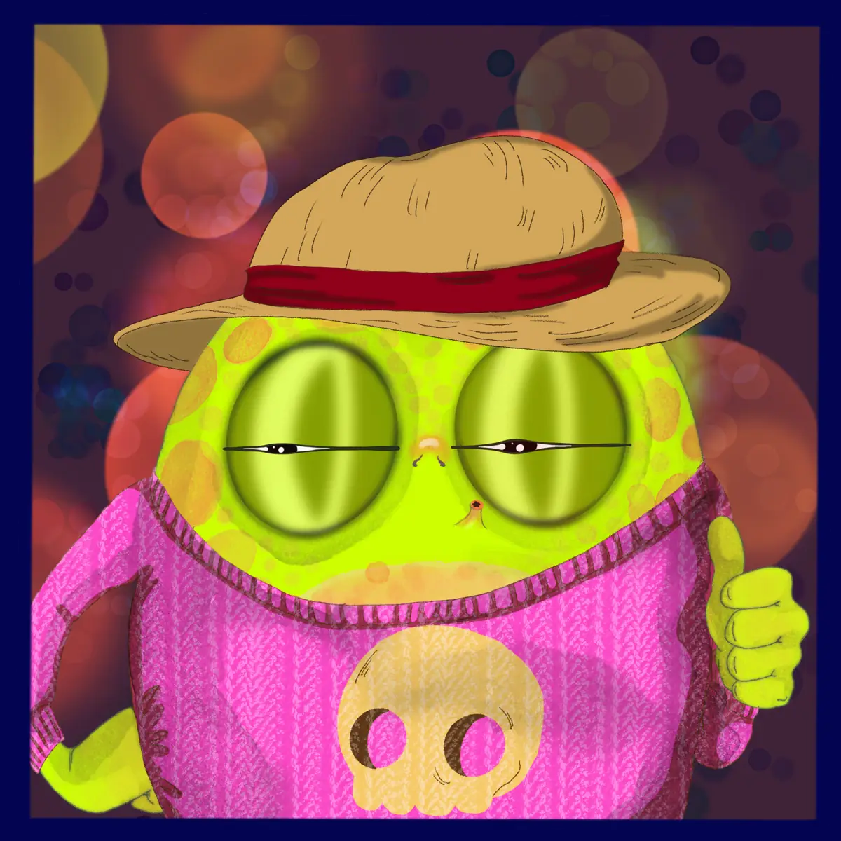 Wiggle Strawshade, Froghood token 1470