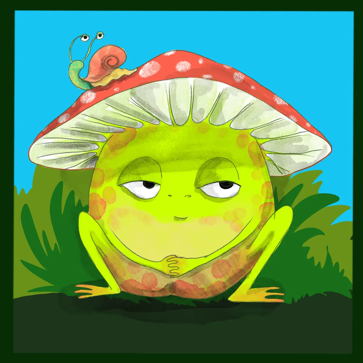 Mushy Mossback, Froghood token 338