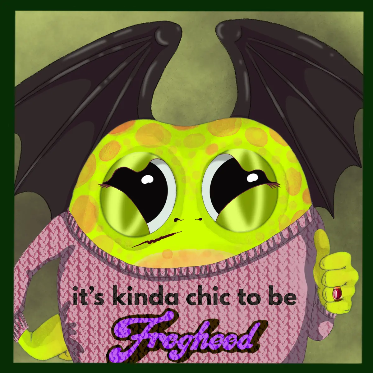 Lint Bucketwatch, Froghood token 550