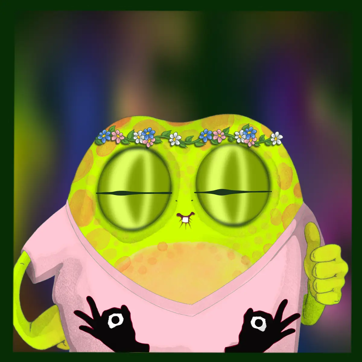 Toadley Petalwatch, Froghood token 630