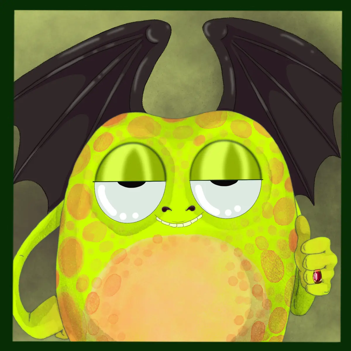 Midge Backwing, Froghood token 689