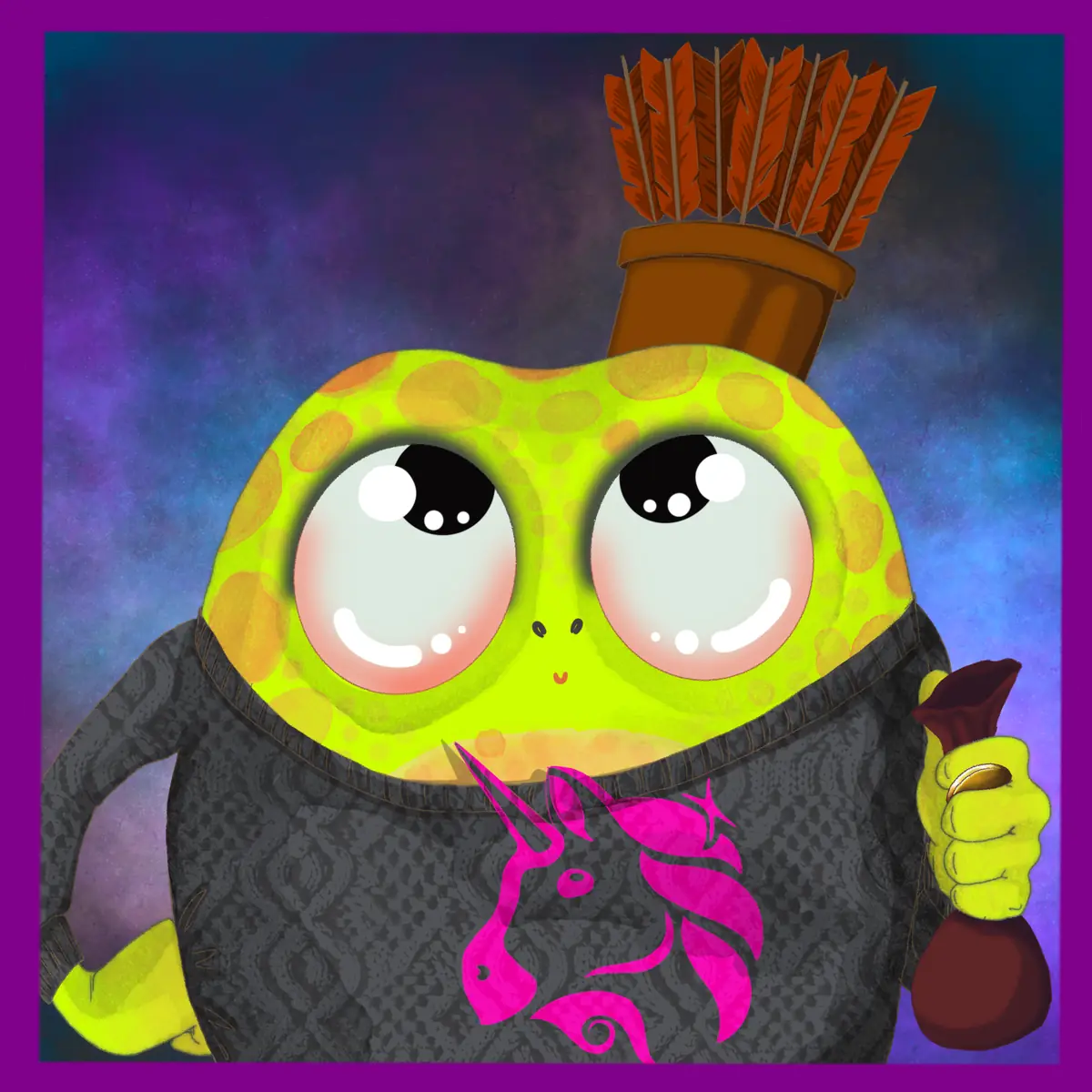 Stump Moonclock, Froghood token 826