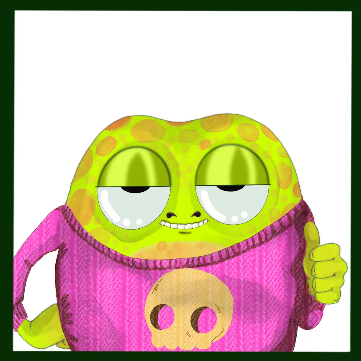 Plink Buttonwatch, Froghood token 834