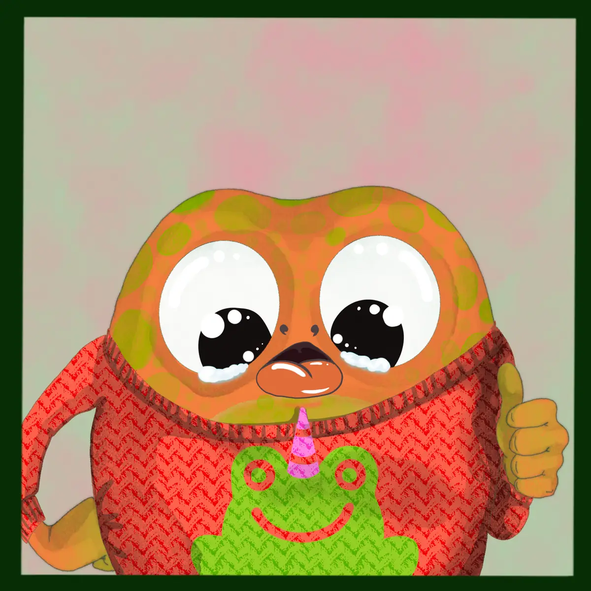 Pebble Cornerfind, Froghood token 844