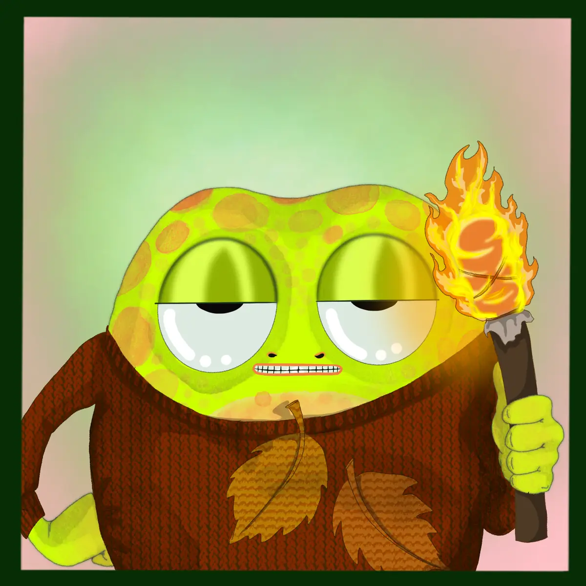 Pickle Quacktrail, Froghood token 962